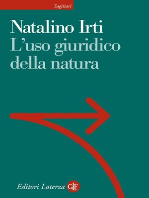 cover image of L'uso giuridico della natura